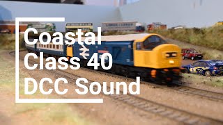 Bachmann Class 40 With Coastal DCC Sound And A Tablet Speaker [upl. by Regina]