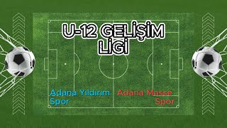 YILDIRIM SPOR VS MASSE SPOR I MAÇ VLOGU I U12 [upl. by Arres]