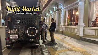 VLOG  Night Market in Siem Reap [upl. by Arama]