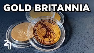 2021 Gold Britannia Coin is Very Very Nice [upl. by Eiznil]