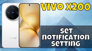 How to set notification setting Vivo X200 updated [upl. by Aloivaf882]