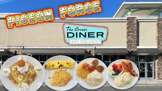 The Corner Diner  Pigeon Forge  Breakfast [upl. by Esinev]