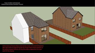 Permitted Development  Two Storey Extension [upl. by Willdon728]