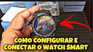 Como Configurar e Sincronizar Smart Bracelete Sport Watch [upl. by Nelia]