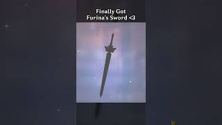 Finally Got Furinas Sword genshinimpact furina [upl. by Ynohtn]