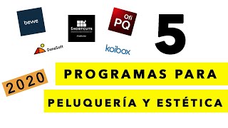 🥇TOP 5 SOFTWARE para tu centro de PELUQUERÍA 2020 y PROGRAMAS BARBERÍA [upl. by Mae]