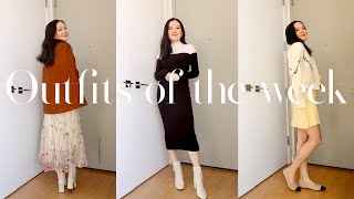 Spring outfits of the week  theyre chic AND comfy rihoas inrihoas [upl. by Aehtla]