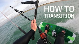 How to turn around  transition kitesurfing [upl. by Hubert747]