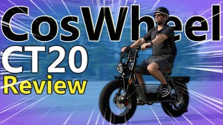 Coswheel CT20 Ebike review Super73 killer [upl. by Herzog388]