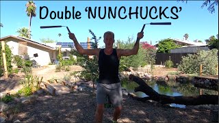 Double Nunchucks  Top 10 Spins  Nunchaku [upl. by Rosenbaum]