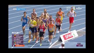 1500m Heat 1  European Athletics Championships 2024 Rome [upl. by Akinoj]