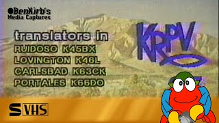 BKMC019  KRPV BreakIDPrime Time Praise Intro January 12 1991 SVHS [upl. by Marsh915]