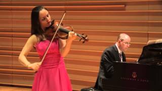 Kinga Augustyn plays Fritz Kreisler Liebesleid Loves Sorow  LIVE concert [upl. by Ytsenoh]