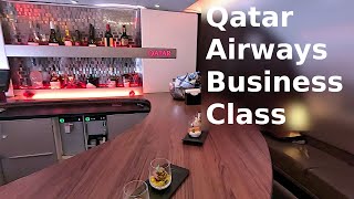 Qatar Airways A380 Business Class [upl. by Llewxam102]