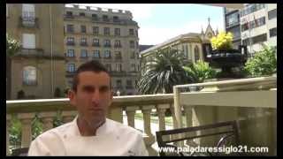 Iker González chef del Hotel María Cristina quotEs fundamental dar ejemploquot [upl. by Ymerej]