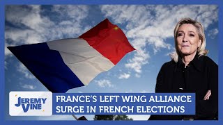 Frances leftwing alliance surge in French elections  Jeremy Vine [upl. by Ebby]