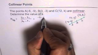 Find Coordinates of Collinear Point [upl. by Britteny461]