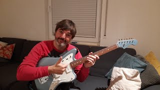 Fender vintera 60s jazzmaster deluxe review with shoegaze So far the best jazzmaster [upl. by Janenna]