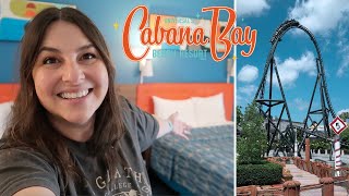 Universals Cabana Bay Standard Room Tour amp Universal Orlando with the RIP Tour Podcast Crew [upl. by Jairia]