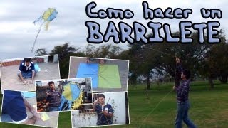 Como hacer un barrilete Cometa papalote [upl. by Enyahs]