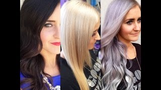 Brunette goes Blonde METALLIC ICE Pravana Vivids [upl. by Hubert]