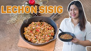 HOW TO COOK LECHON SISIG  Jenny’s Kitchen [upl. by Grussing]