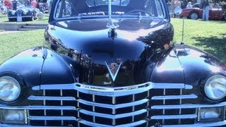 1947 Cadillac Five Passenger Coupe Blk LakeMirror102012 [upl. by Hugh]