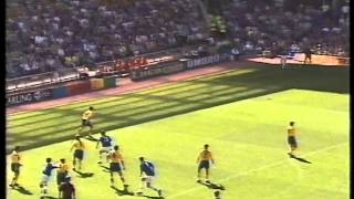 Everton 1 C Palace 2  09 August 1997 [upl. by Ahsenhoj]