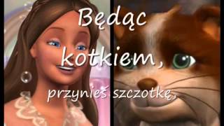 Barbie jako Księżniczka i Żebraczka  Kocie Miau  Tekst [upl. by Nivled]