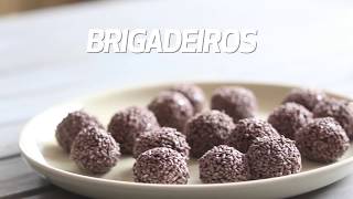 Brigadeiros de chocolate  Recetas Fáciles  Food Network Latinoamérica [upl. by Evvie496]