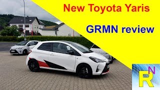 Car Review  New Toyota Yaris GRMN Review  Read Newspaper Tv [upl. by Gnik]