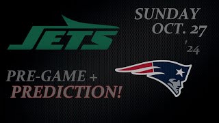 Jets Patriots II  Does It Really Matter at This Point PreGame  Prediction NFL Week 8 24 [upl. by Agnizn]