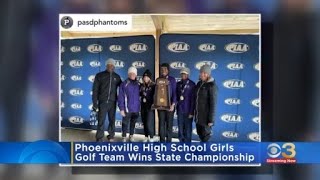 Phoenixville HS girls golf team wins state championship [upl. by Hayse]