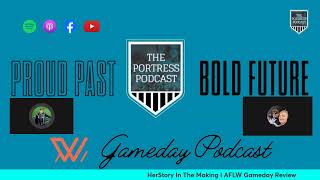 The Portress Podcast AFLW Gameday Review Week 13 Preliminary Final North Melbourne [upl. by Swane696]