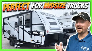 PREMIUM Midsize Pickup Couples Camper 2023 Winnebago 2108FBS [upl. by Aciamaj]