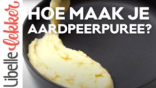 Hoe maak je aardpeerpuree [upl. by Ydnam]