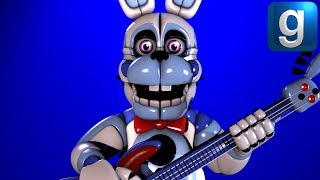 Gmod FNAF  Review  Brand New Funtime Bonnie Ragdoll [upl. by Raclima823]