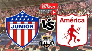 Junior 1 vs América 0  Fecha 1 Cuadrangulares  Liga Betplay II 2024 [upl. by Fennessy]