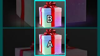 choose the gift box ll quickfix ll quickfix giftboxchallenge gift giftunbox chooseyourgift gif [upl. by Idette]