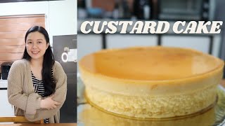 EASY CUSTARD CAKE RECIPE [upl. by Eiruam]