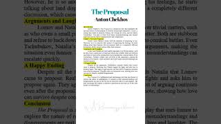 The Proposal Anton Chekhov Instant Essay for Exam Success drrajalakshmialagumalai trending [upl. by Corinne476]