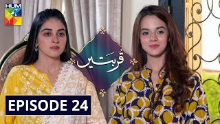 Qurbatain Episode 24 HUM TV Drama 28 September 2020 [upl. by Keen]