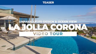 NEWLY DESGINED Exceptional SEAVIEW Residence  TEASER  5740 La Jolla Corona Dr La Jolla CA [upl. by Eugeniusz]