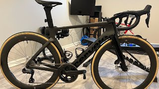 War Horse One 2023 Cervelo S5 Ultegra final spec for 2024 road season [upl. by Annoyk]