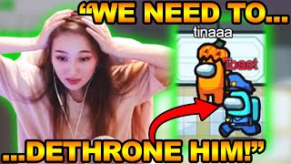 TINA GOT UPSET AND BANGS DESK AGAIN BECAUSE OF TOAST  WHEN TOAST TALKS EVERYBODY LISTEN  TINA [upl. by Ahsatam]