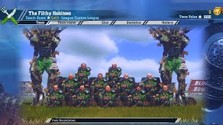 The Filthy Hobitses 1 Halfling Team Blood Bowl 2  Murderous Little Hobbits [upl. by Nomzaj]