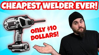 TESTING THE WORLDS CHEAPEST WELDER Only 10 dollars [upl. by Cozza]