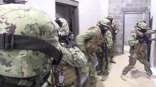 US Navy Seabees Train at Urban Warfare Facility [upl. by Ibrahim]