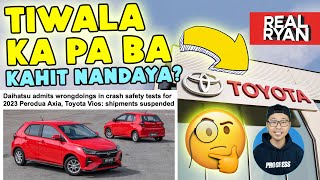 REAL TALK TOYOTA CHEAT ON CRASH TEST UPDATE WIGO VIOS RAIZE PHILIPPINES [upl. by Oznol]