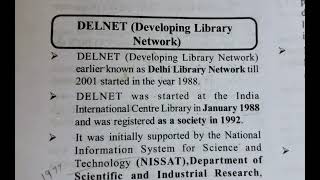 A BRIEF OVERVIEW OF DELNET  Important for exam [upl. by Akirehc]